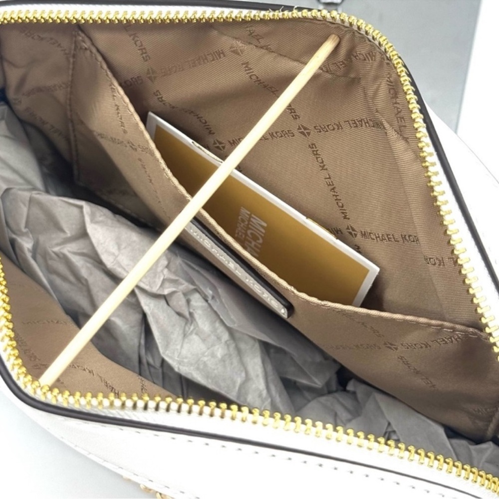 Michael Kors Large Signature Logo Crossbody Bag & Matching Bifold Wallet Rainbow - Picture 9 of 15